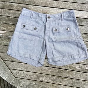 INC International Concepts 100% linen Gray shorts